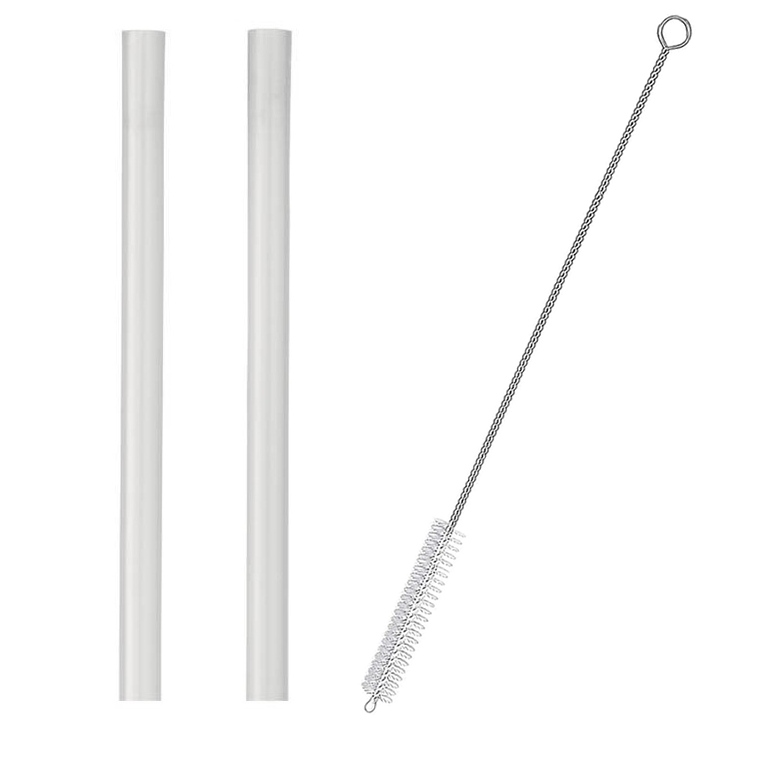 Camelbak Eddy+ Kids 12mm valve replacement Straws 2 pack with cleaning brush - official Camelbak stockist