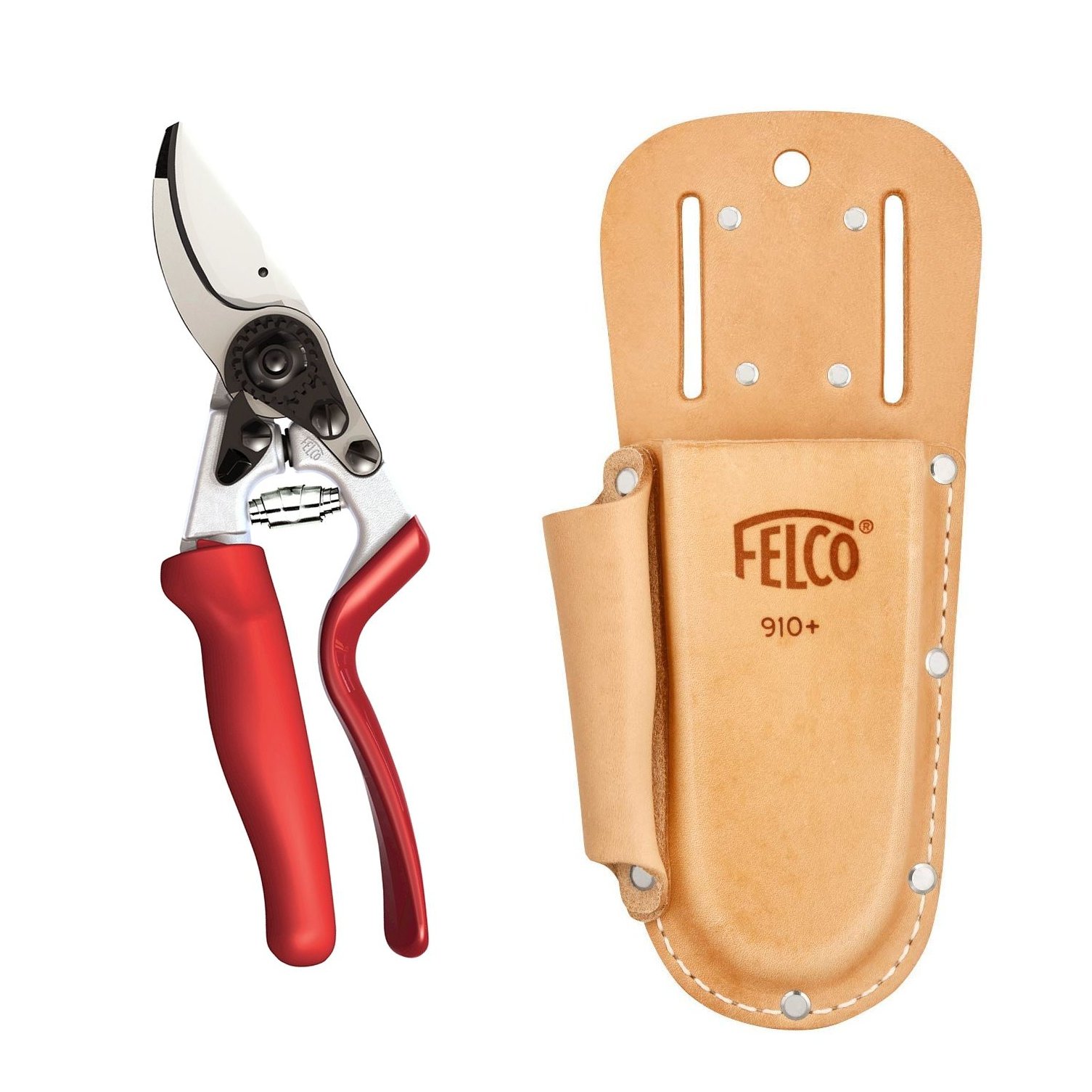 Felco Model 7 secateurs + Leather Plus holster bundle - Genuine Felco products - official Felco stockist
