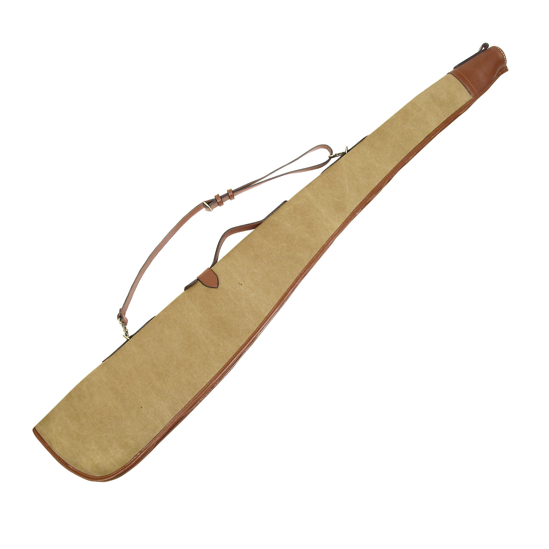 Guardian Heritage 52 inch Shotgun slip Canvas Leather fully zipped fleece lined - official  stockist