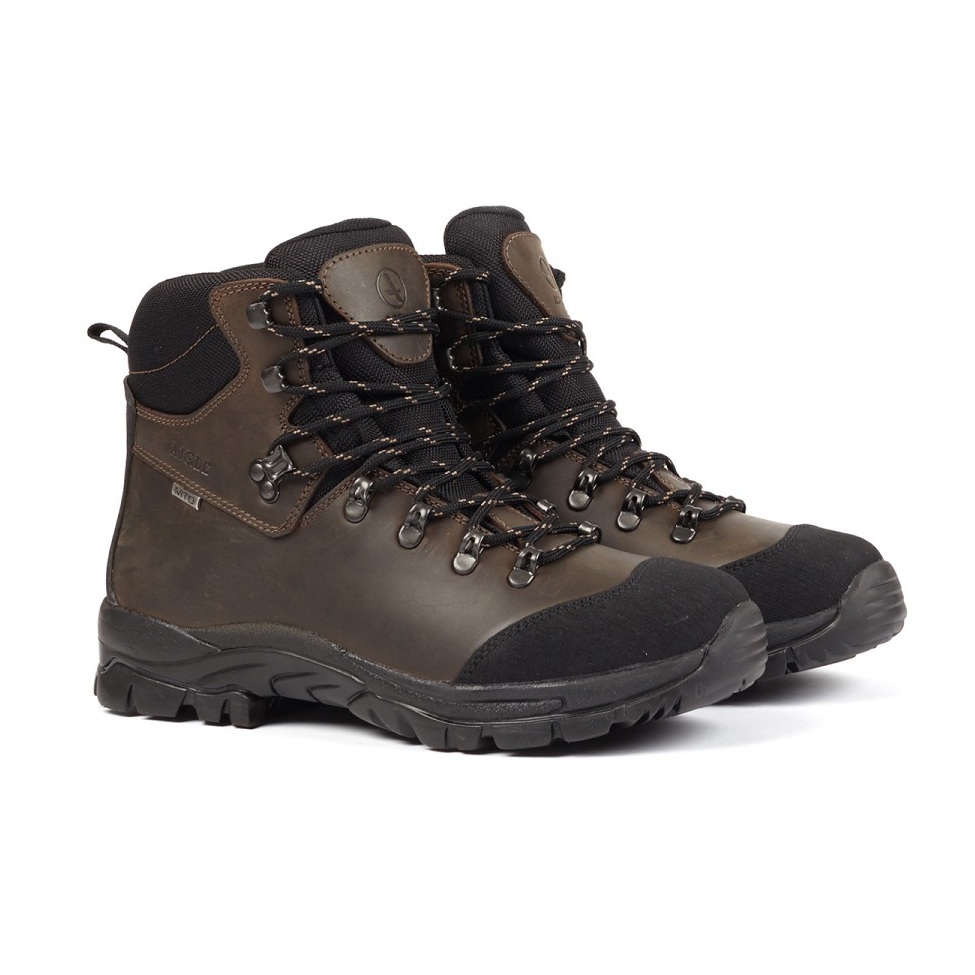 AIGLE LaForse Hiking Boots full grain leather waterproof UK Size 5.5-6 (EU 39) - official Aigle stockist