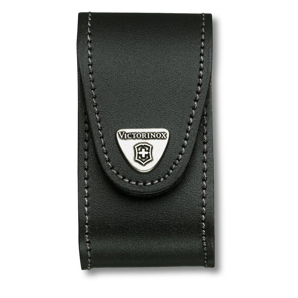Victorinox belt pouch - for 5-8 layer swiss army knife - Black Leather holster - official  stockist