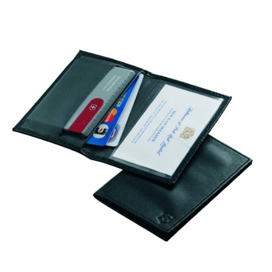 Genuine Victorinox Swisscard Leather wallet - pouch for Swiss Card pocket tool - official Victorinox stockist
